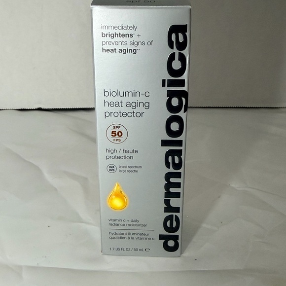 Dermalogica biolumin-c heat aging protector spf50 - 1.7 oz- sealed box - new